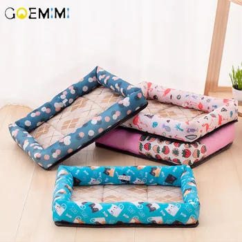 

2020 Dog Summer Cooling Bed Breathable Pet Cat Puppy Beds Top Quality camas para perro dog beds for large dogs