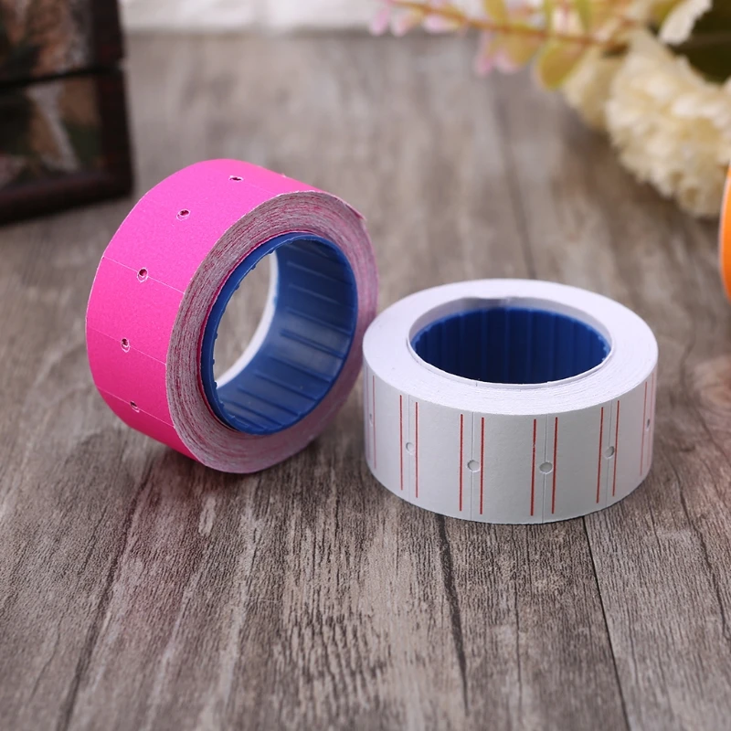 10 Rolls Price Tag Label Sticker Rolls for Pricing Label for Gun MX5500 Shop Price Gun Labeler Sticker