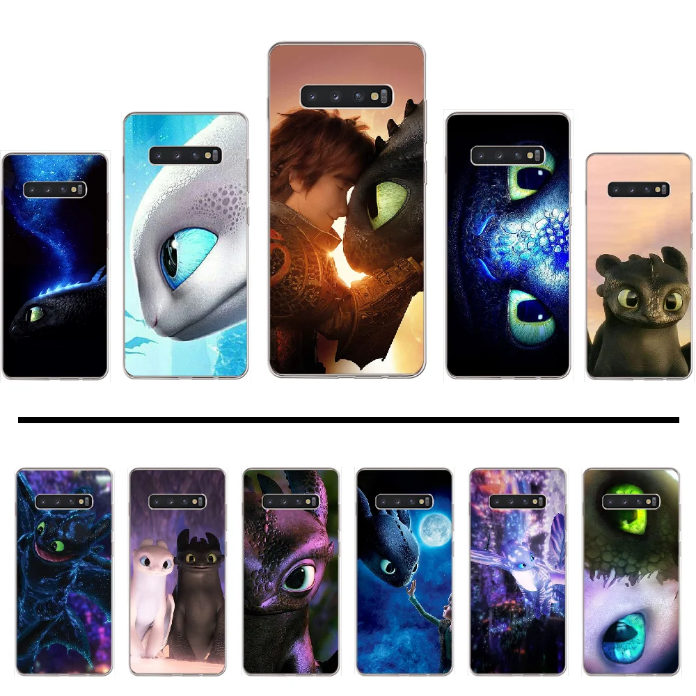 Как приручить дракона кулон шикарный милый чехол для телефона Samsung Galaxy S5 S6 S7 S8 S9 S10
