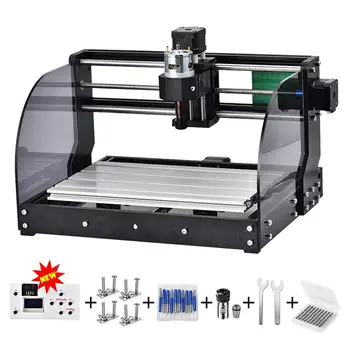 

Upgrade 3018 pro Offline CNC Max Laser Engraver GRBL DIY PBC Milling Laser Engraving Machine Wood Router 300x180x45mm