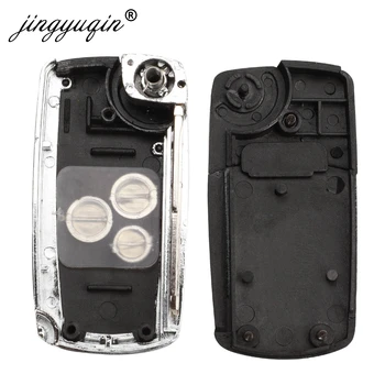 Keyforkess 10 pezzi 3 pulsanti vibrazione pieghevole chiave dell'automobile a distanza custodia vuota Shell misura per Buick Excelle HRV chiave Shell per Chevrolet optra - Jingyuqin 10 pezzi 3 pulsanti vibrazione pieghevole chiave dell automobile a distanza custodia vuota Shell