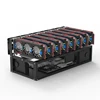 Stackable Open Mining Rig Frame Mining ETH/ETC/ZEC Ether Accessories Tools for 8 GPU Crypto Coin Bitcoin Rack Only New ► Photo 2/6