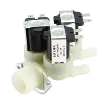 Uxcell G1/" Соленоидный клапан для воды DC 12 В NC нормально закрытый быстроразъемные входные клапаны с фильтром