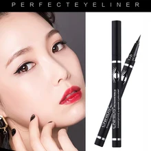 1 шт. быстросохнущая жидкая подводка для глаз стойкая водостойкая не Цветущая Черная Подводка для глаз карандаш высокое качество Красота Макияж инструмент TSLM2
