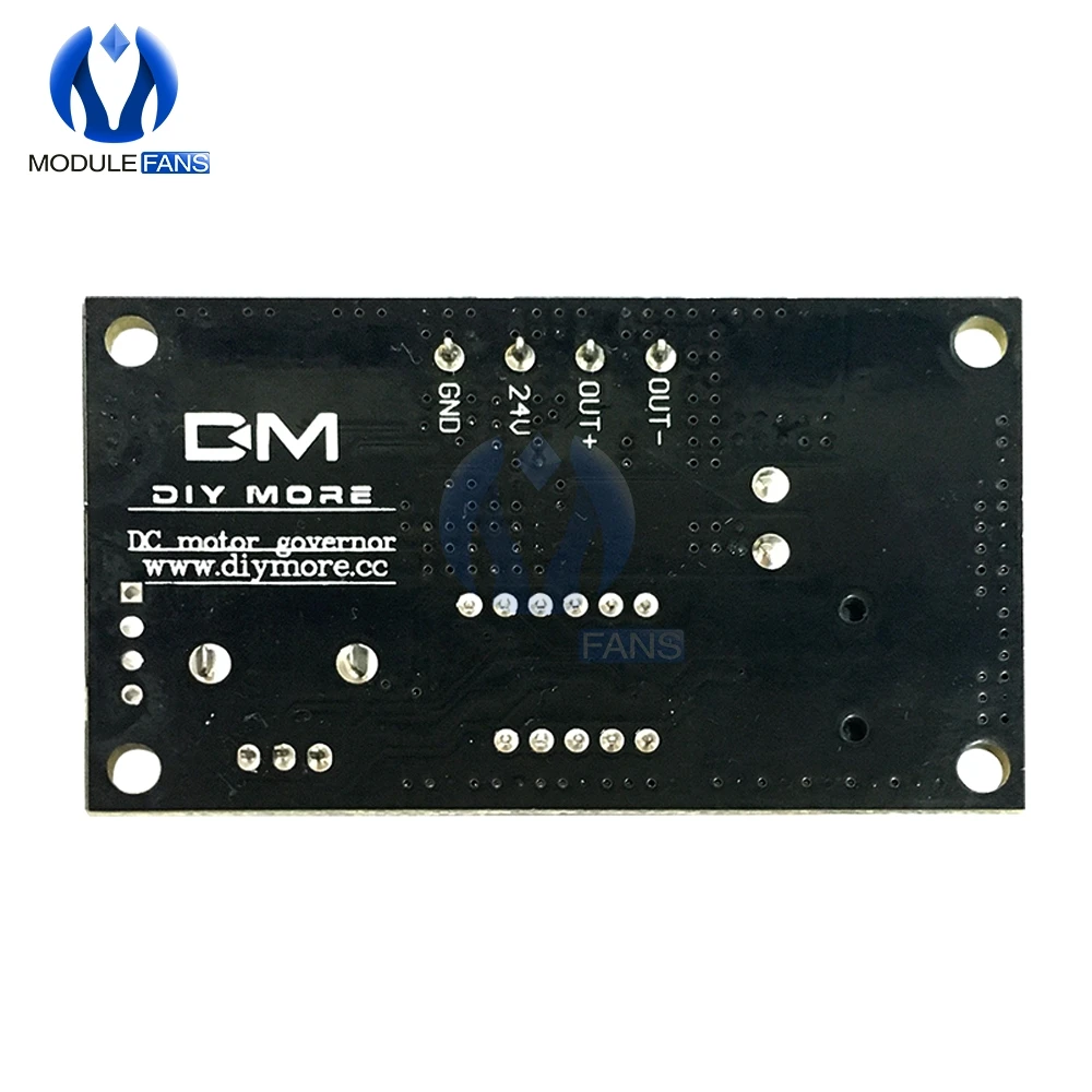 DC 6 V 30 12V 24V 8A LED Регулируемый с цифровым светодиодным дисплеем контроллер скорости