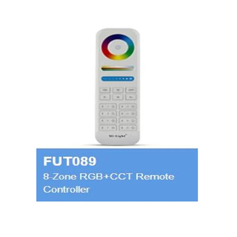 Контроллер регулятора milight RGB+ CCT RGBW светодиодный пульт дистанционного управления 2,4 ГГц 4 зоны RF использование с Mi Light series светодиодный контрольная лампа