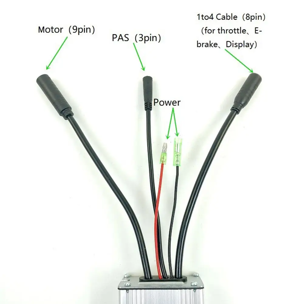 

E-bike Speed Controller Waterproof Motor Square Wave Controller for 36/48V KT-22A Wave Controller