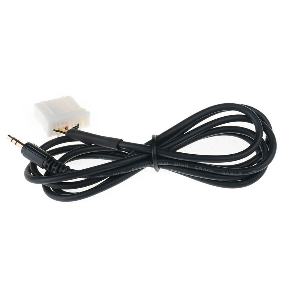 3.5mm Male AUX-in Stereo Audio MP3 Player Input Adapter Cable For Mazda 2 3 5 | Автомобили и мотоциклы