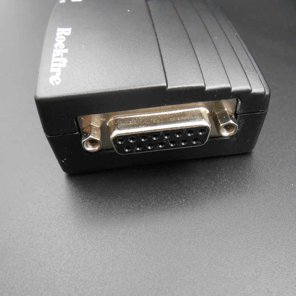 5 шт. Черный USB-гнездо конвертер для джойстика USB гнездо адаптера Rockfire RM-203 аналоговые PC-USB гнездо-джойстик 4-режиме товар отправляется без коробки* FD046