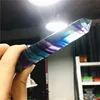 Natural Colorful Crystal tower Rainbow Fluorite Point Hexagonal Pyramid Quartz Wand Energy Ornament Diy Gift 6