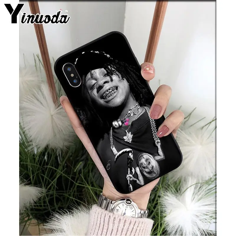 Yinuoda Rapper Trippie redd Customer High Quality Phone Case for Apple iPhone 8 7 6 6S Plus X XS MAX 5 5S SE XR Cover