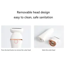 Women Electric Lady Shaver Razor Epilator Arm Leg Armpit Body Hair Remover Rechargeable Trimmer