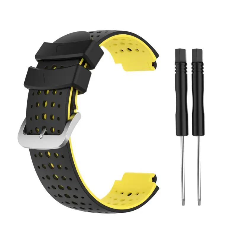 Correa de silicona de repuesto para reloj inteligente, banda suave de  colores para Garmin Forerunner 230 235 620 735XT, nueva|Accesorios  inteligentes| - AliExpress