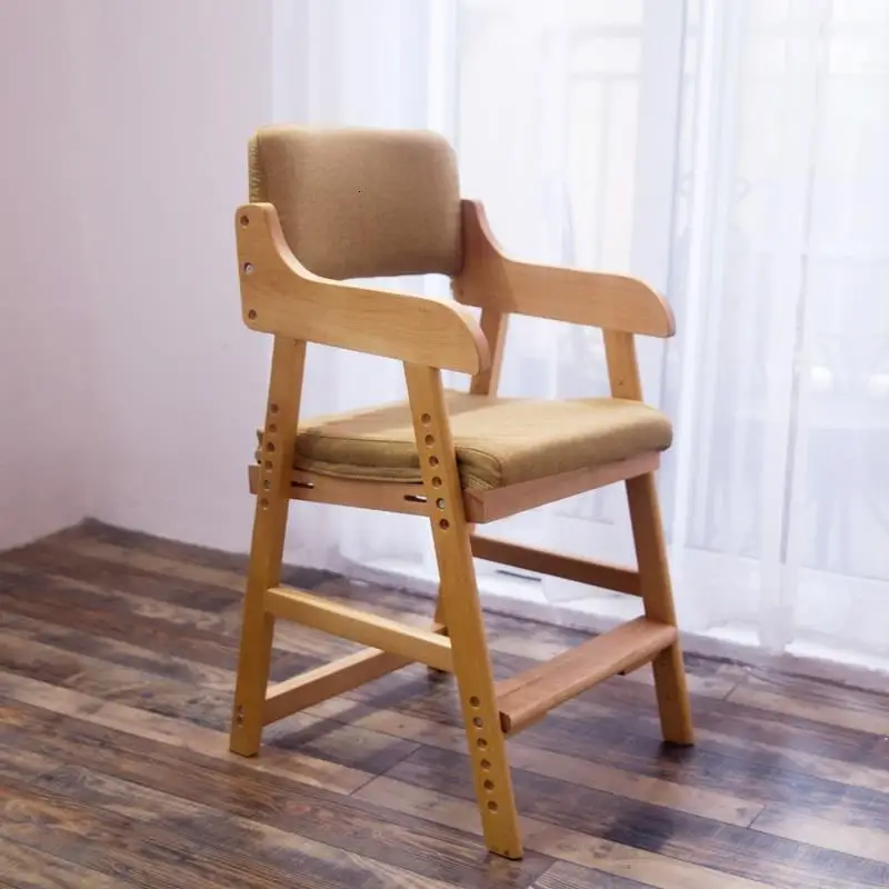 De Estudio Pour Couch Pouf Silla Madera Wood Adjustable Kids Baby Children Furniture Cadeira Infantil Chaise Enfant Child Chair