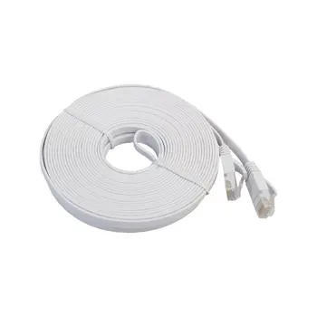 

CAT6e Flat Network Cable Laptop Ethernet Cable RJ45 LAN Cord PC Wire Computer Line 0.5m 1m 2m 3m 5m 10m 15m Hot Drop Shipping
