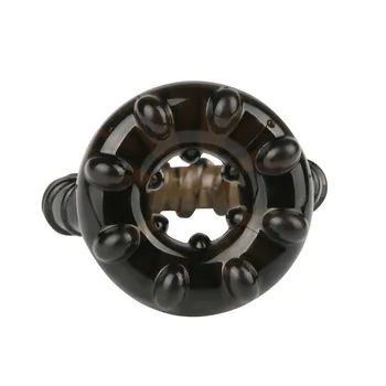 1PCs Penis Enhancer Orgasm Erotic Time Delay Penis Ring Double Cockring Lock Ejaculation Sexo Erection Rings Sex Toy for Men 4