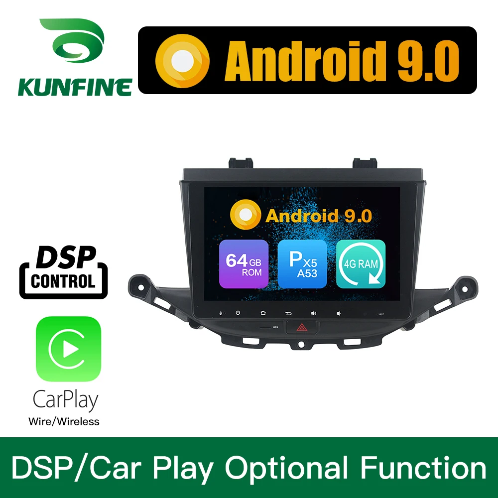 Android 9.0 Octa Core 4GB RAM 64GB Rom Car DVD GPS Multimedia Player Stereo Deckless for ASTRA K 16-17 Radio headunit WIFI | Автомобили и