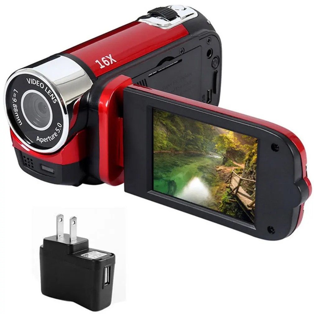 

1080P Anti-shake LED Light Digital Camera Video Record Camera Professional Timed Selfie Gifts High Definition Night Vision