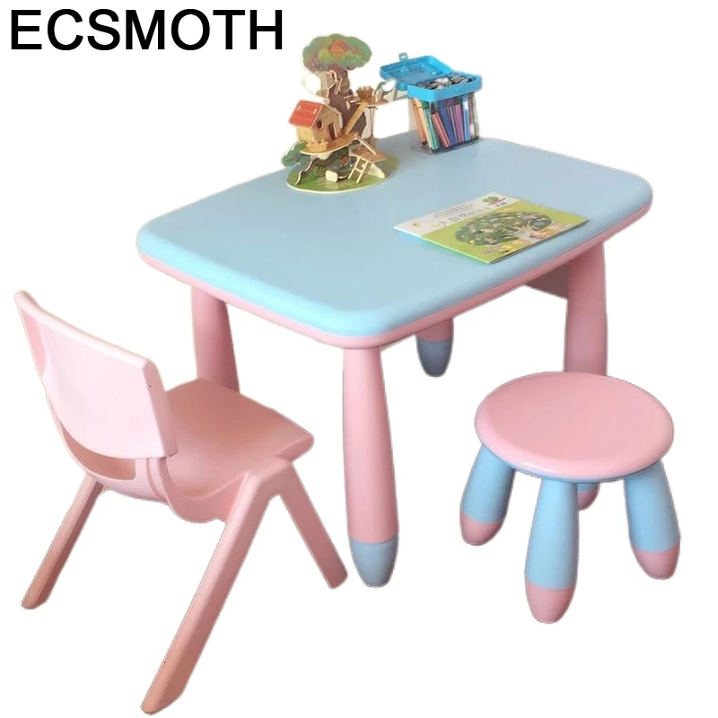 На стул Bambini и для Escritorio Avec Chaise Play Y Silla детский сад исследование Киндер Меса Infantil