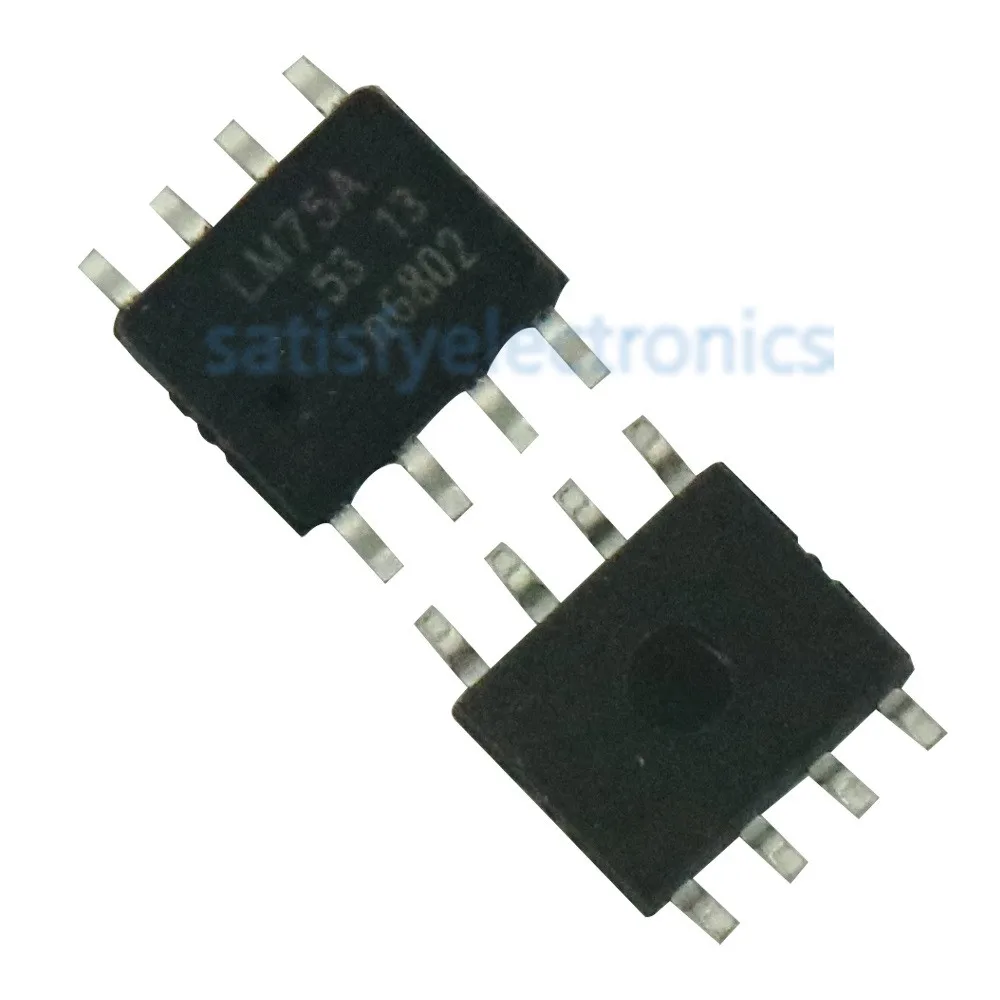 5 шт. Новый LM75AD LM75A лапками углублением SOP 8 I2C цифровой Температура Сенсор