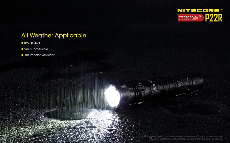 NITECORE P22R 1800 Lumens Tactical Flashlight (26)