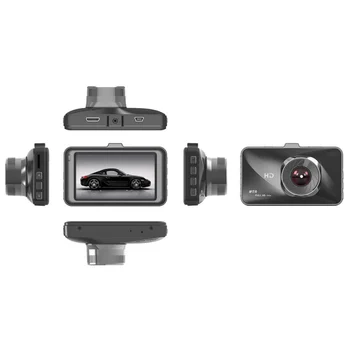 

Hot Car Recorder 1080p Vehicle Data Recorder HD Night Vision Mini Camera Recording Loop Dvr 3.0 inch LCD Screen
