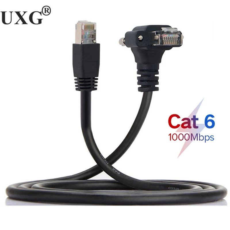 Cable Up Angled RJ45 Vision Flexible Patch Cable Wear