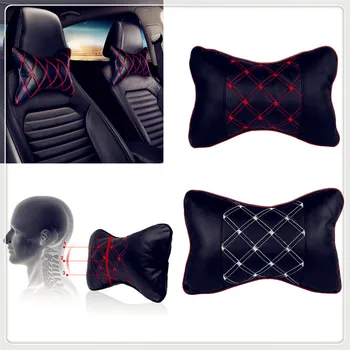 

Car Pillow Headrest Seat Head Neck Rest Cushion Pad for Toyota Yaris Tundra Tacoma RAV4 Corolla Aygo Avalon Auris