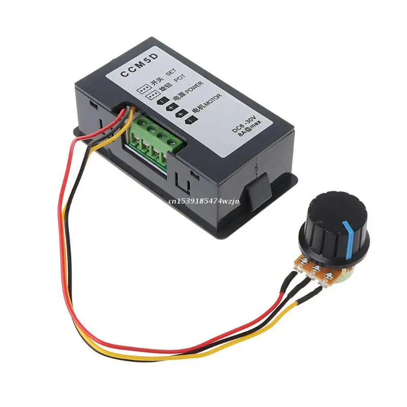 DC 6-30V 12V 24V 15A Max PWM контроллер скорости двигателя с цифровым дисплеем Прямая