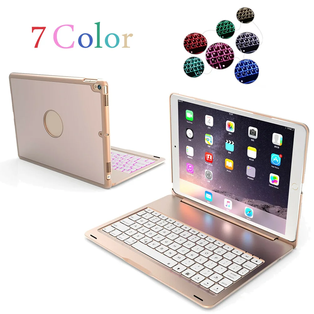 Алюминий + пластик Беспроводной клавиатура чехол для iPad Pro 10 5 дюймов A1701 A1709 A1852 2017