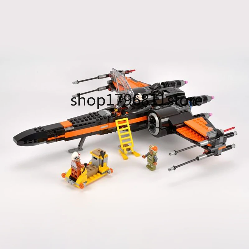 05004 748 шт. Poe X-Wing Fighter Звездные войны строительные блоки кирпичи детские развивающие игрушки совместимы с 75102 детские игрушки