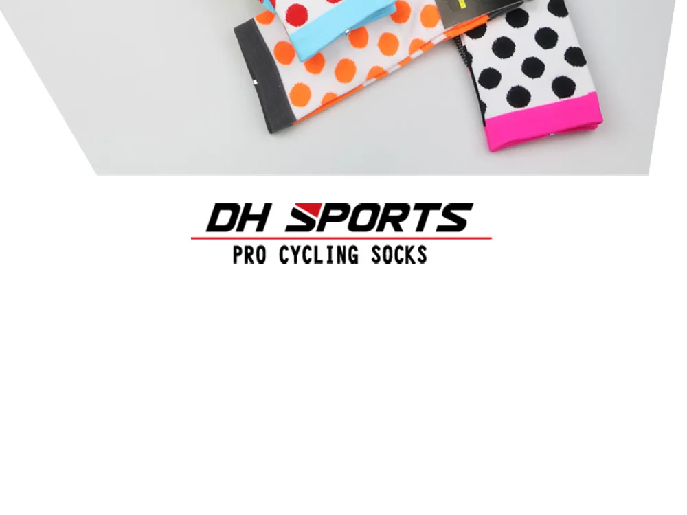 Носки для велоспорта Dh спортивные Новое поступление Элитные всесезонные длинные компрессионные велосипедные женские мужские Кроссфит