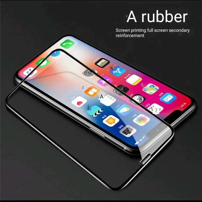 

Suitable for iPhone XR XSMAX tempered film full screen full coverage HD anti-fingerprint anti-fall protective film