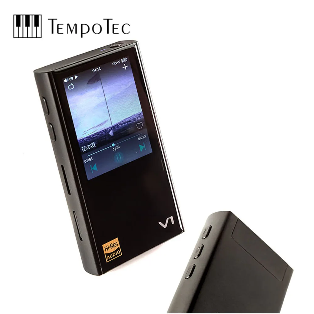 TempoTec V1 Hifi цифровой mp3-плеер без аналога и поддерживает Bluetooth LDAC IN& OUT для USB DAC& amp; усилитель