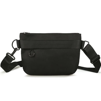 

Japanese Style Crossbody Bag Ins Canvas Sports Small Satchel Tide Brand Shoulder Bag Simple Retro Wide Shoulder Messenger Bag