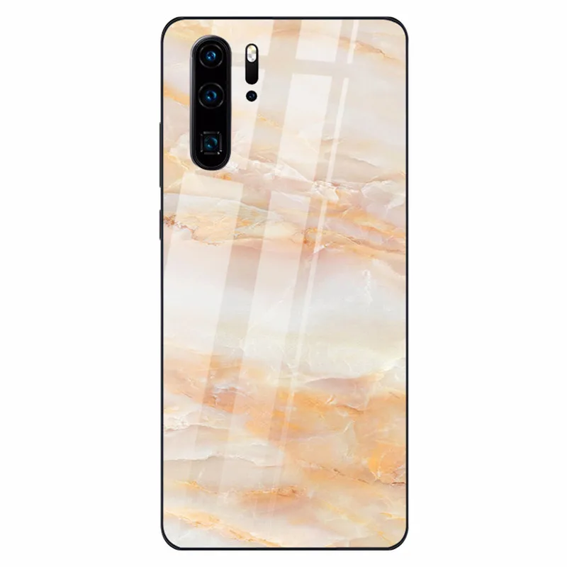 Цветной мраморный чехол для телефона huawei P30 P20 Lite Shookproof закаленное стекло чехол для mate 20 Lite Honor 9 10 Lite 8X MAX Nova 3