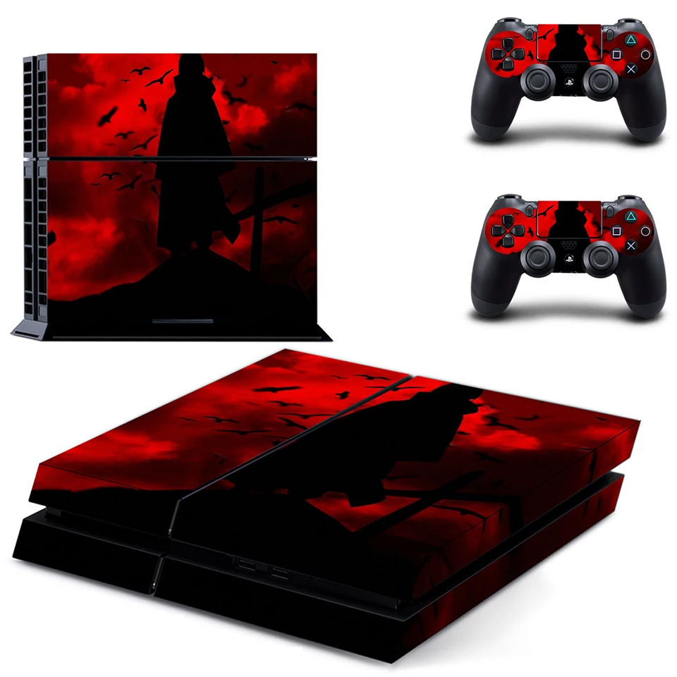 DPTM2242 PS4 кожи наклейки, Наруто виниловые наклейки протектор стикер s комплект для sony Playstation 4 консоли и два контроллера - Цвет: DPTM2242