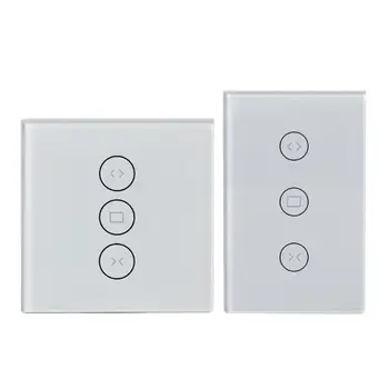 

Shutter Light Wall Switch WiFi Intelligent Voice Remote Control Motorized Curtain Household Electrical Accessories