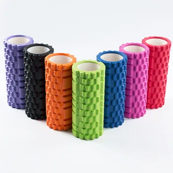 

33cm Yoga Column Fitness Pilates Yoga Foam Roller blocks Train Gym Massage Grid Trigger Point Therapy Physio Exercise