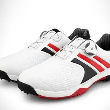 PGM Мужская обувь для гольфа супер качество микрофибра водонепроницаемый противоскользящие ручки Пряжка шипами гвозди Гольф тренировочные кроссовки XZ118