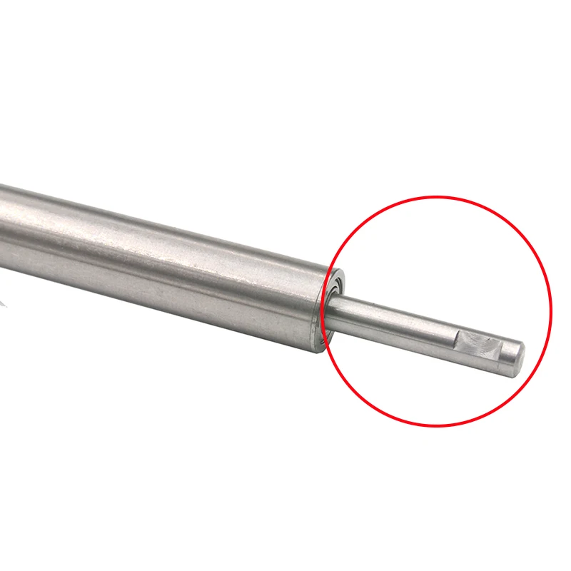 Tubes de protection pour bateaux RC de différentes longueurs, de 10 à 30 cm, alignés côte à côte.