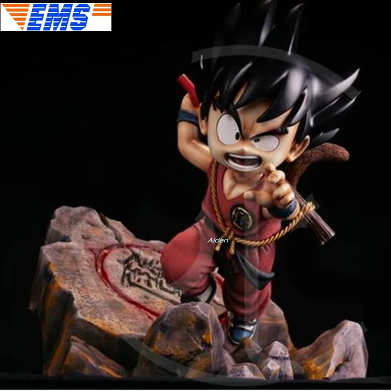 2" Dragon Ball Z статуя Супер Saiyan бюст Q версия Сон Гоку 1/3 полная длина портрет Вегета GK экшн-модель игрушечная Коробка 50 см Z2820 - Цвет: Красный