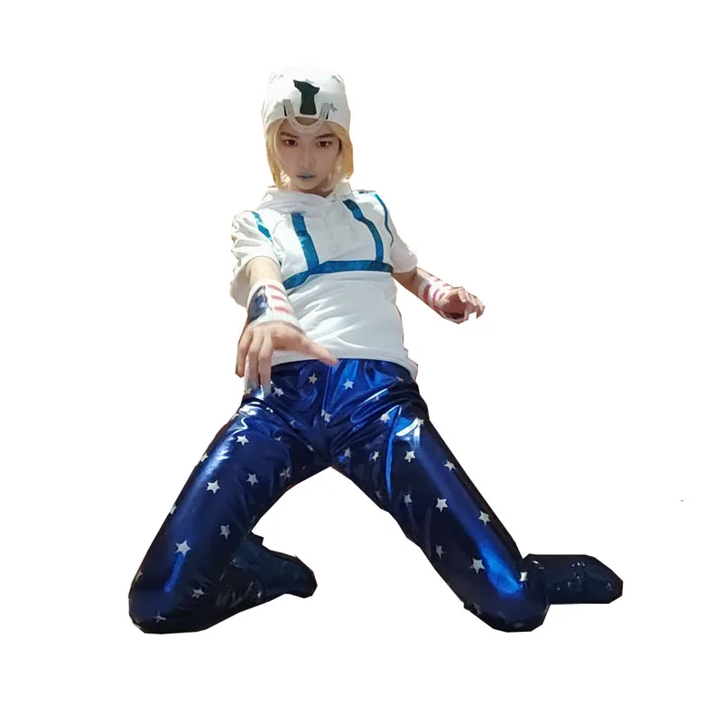 

Johnny Joestar suit Cosplay costume Halloween Carnaval New Years Christmas Costume