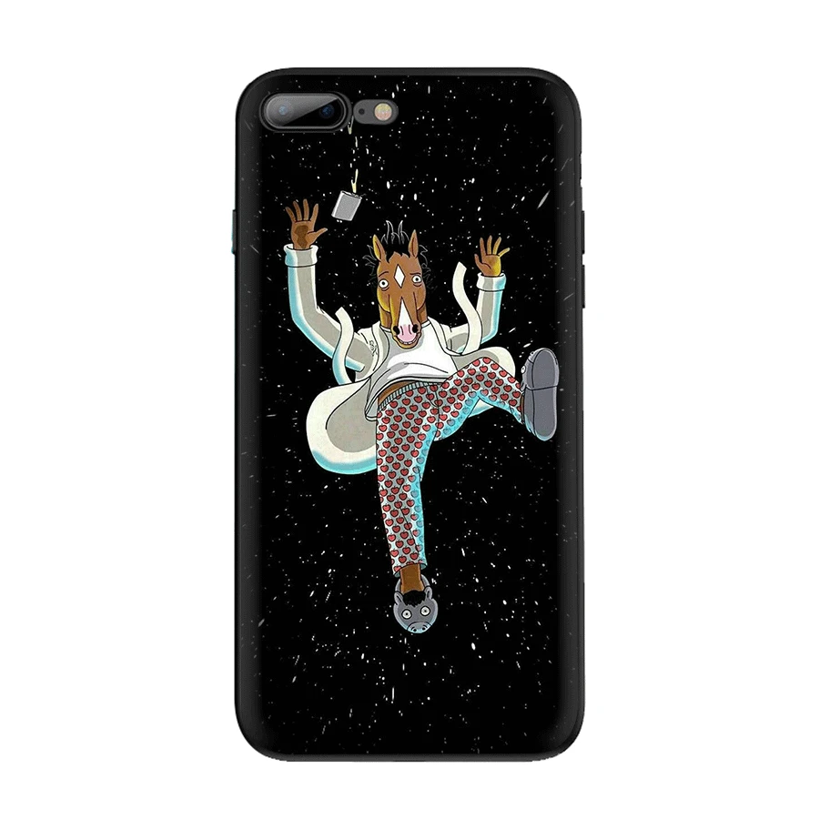 Мобильный телефон чехол для iPhone 6 6s 7 8 Plus iPhone 11 Pro X XR XS Max 5 5S SE чехол мультфильм Конь БоДжек