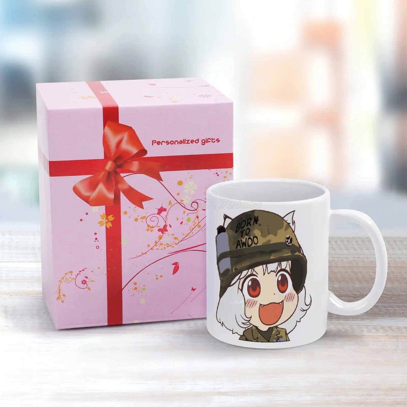  HOF Trading Awoo Anime Girl Big Smile Kekistan Army Military  Born to Awoo with Peace Symbol #Trumpanime Hd Online Store Vinyl Sticker  Waterproof Decal Laptop Wall Window Bumper Sticker 5 