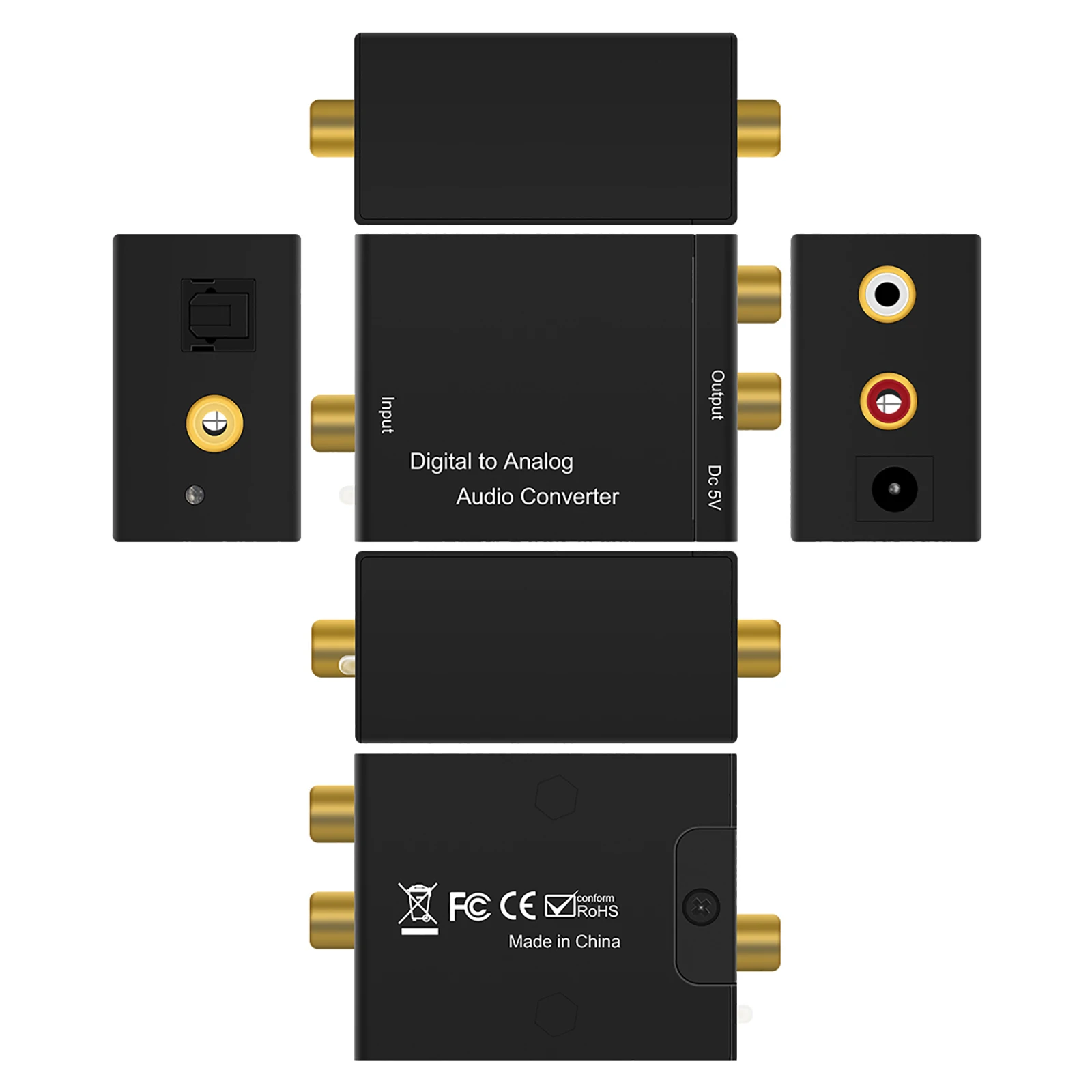 Ƴα-  ȯ L/R -SPDIF  Ƴα RCA L/R- SPDIF  