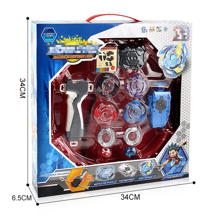 

Bey blade Burst 4D Set BB-807D With Launcher and Arena Metal Fight Battle Fusion Classic Toys With Original Box For Kid Christma