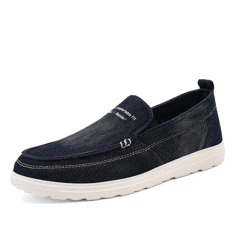 

2018 Spring And Autumn Students Lazy Foot Covering Casual Shoes Korean-style Denim Low Top Sneakers Fashion