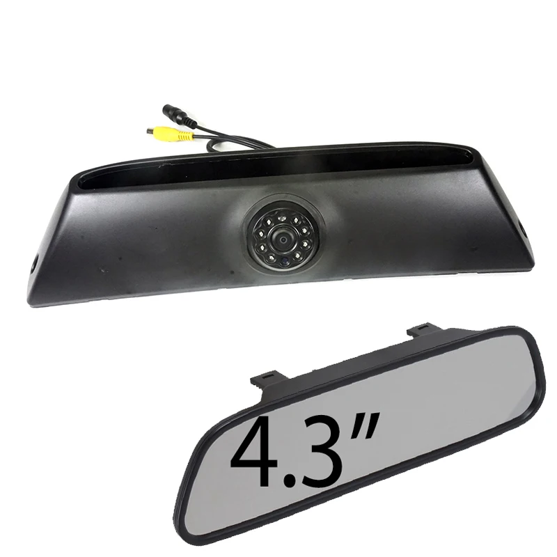 camera with 6610 CCD HD Автомобильный тормозной светильник, камера заднего вида для Ивеко Дейли 2011-, тормозной светильник, камера, грузовая камера для микроавтобуса, парковочная камера заднего вида - Название цвета: camera with 6610