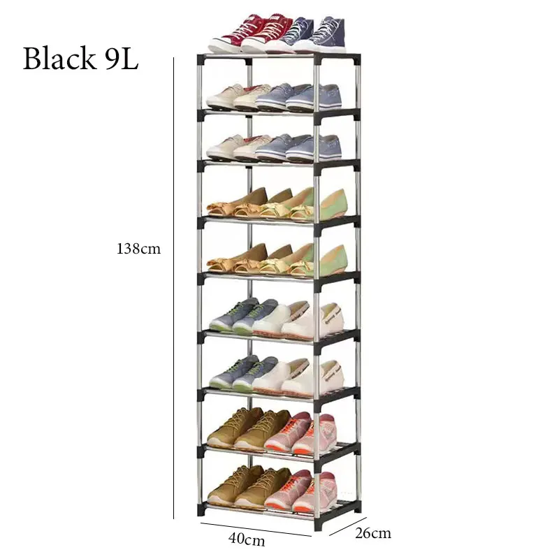 Shoe Rack for Hallway Multilayer Simple Shoes Organizer Easy To Install Shoe-shelf Space-saving Boots Storage Cabinet | - Цена: 1 199,44 - 2 443,56 руб.